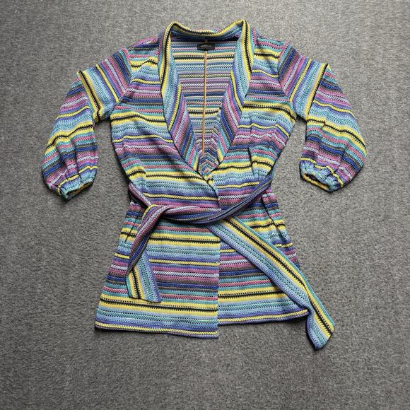 MAJORELLE Jackets & Blazers - Majorelle Neo Robe Womens Small Colorful Revolve Knit Long Sleeve Kimono